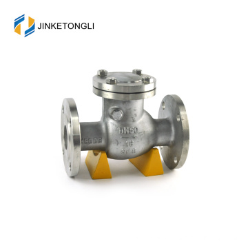 JKTLPC015 valve à clapet vertical en acier inoxydable clapet anti-retour 6 pouces